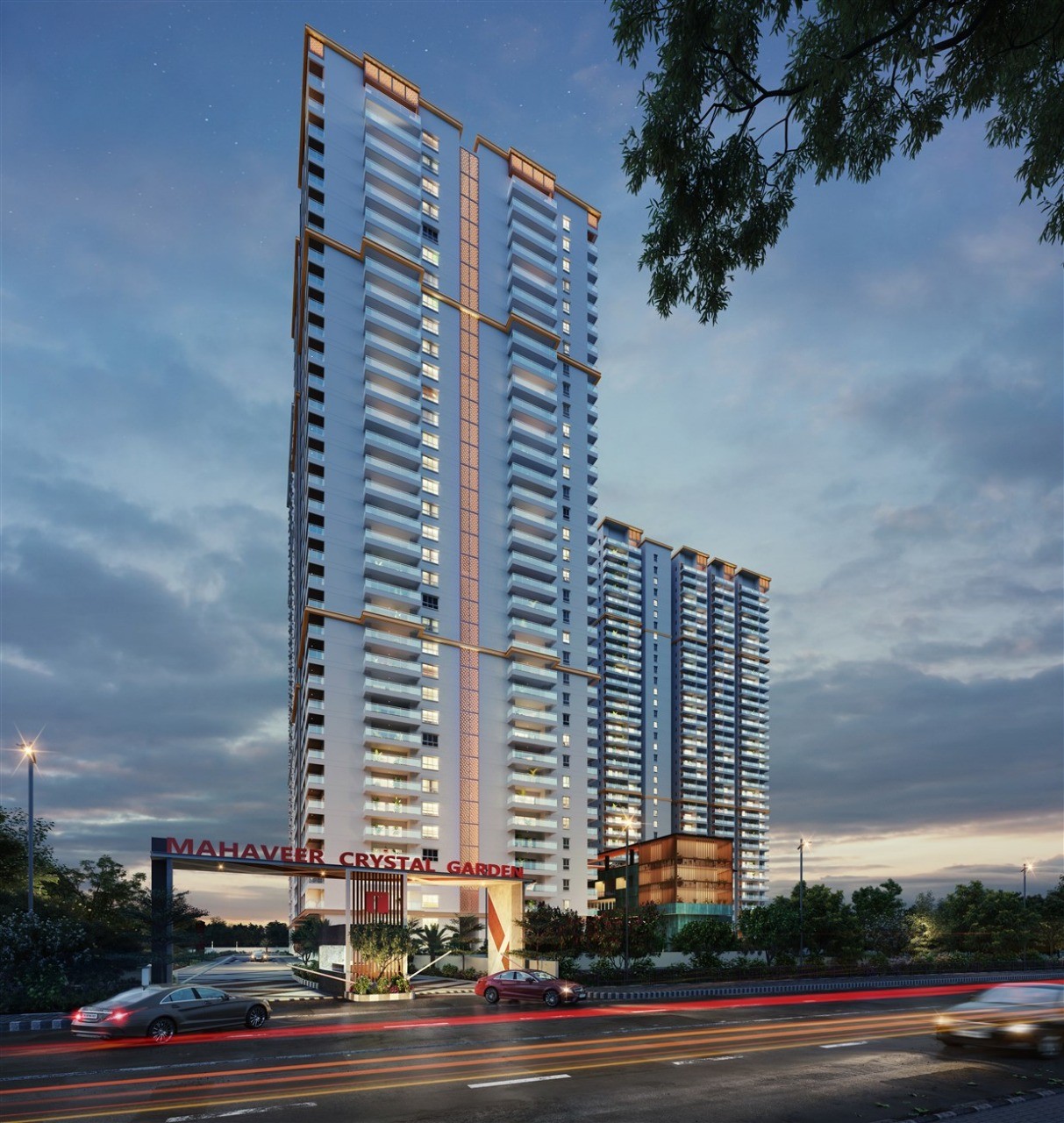 Mahaveer Crystal Garden Luxury Apartments